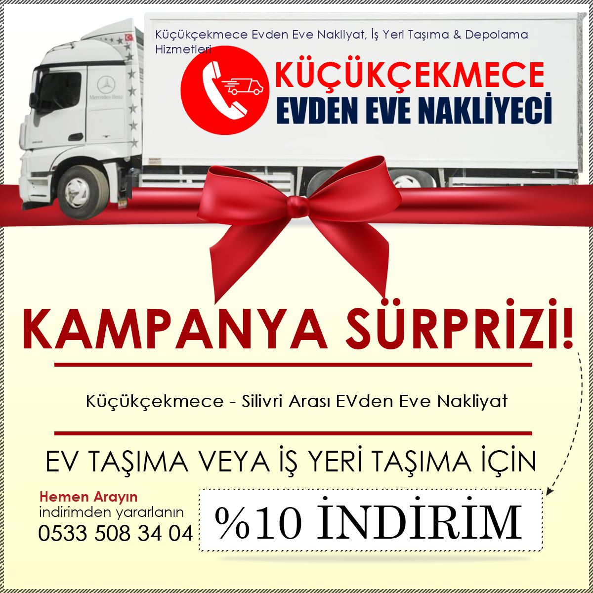Küçükçekmece - Silivri Arası EVden Eve Nakliyat
