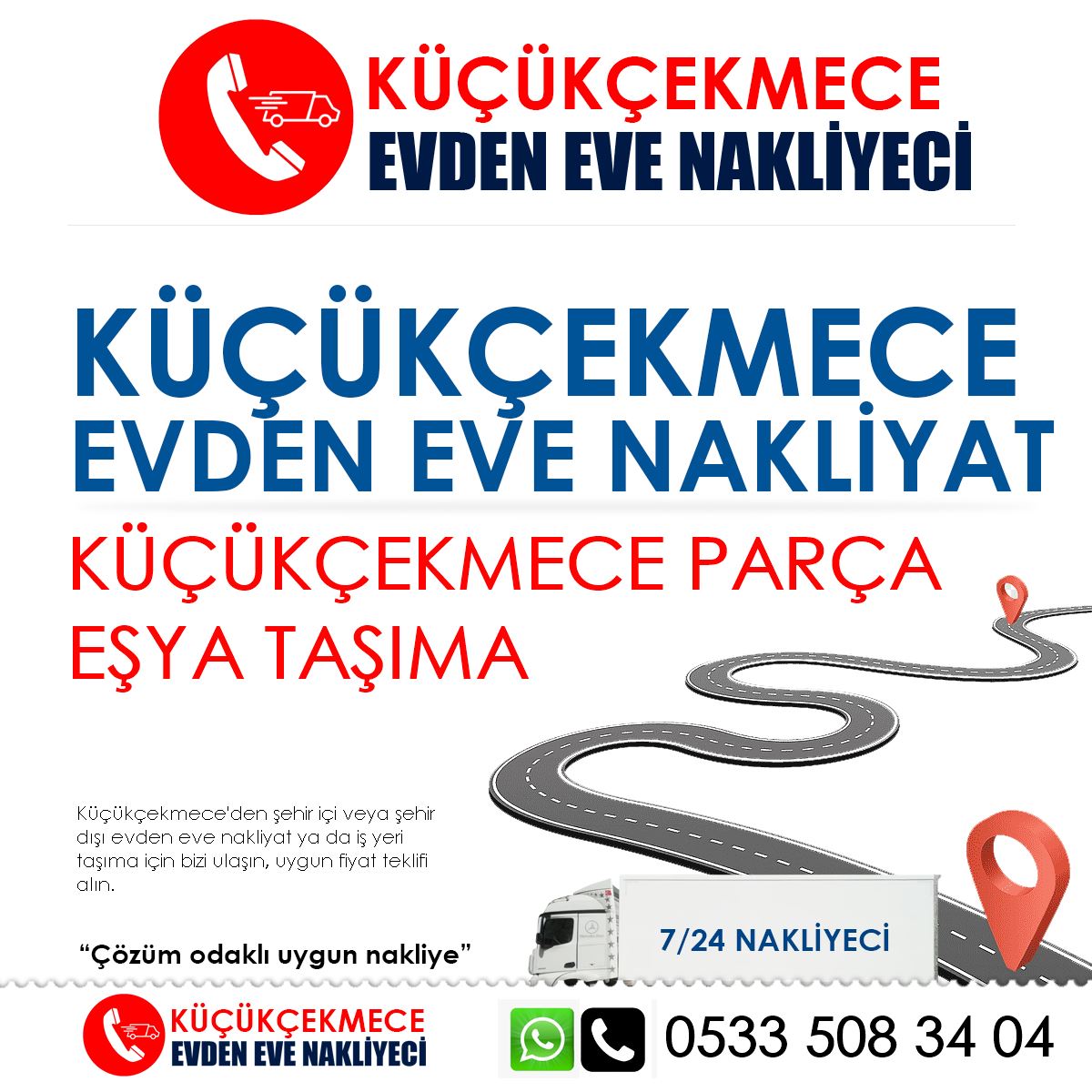 Küçükçekmece Parça Eşya Taşıma : Kapak Görseli